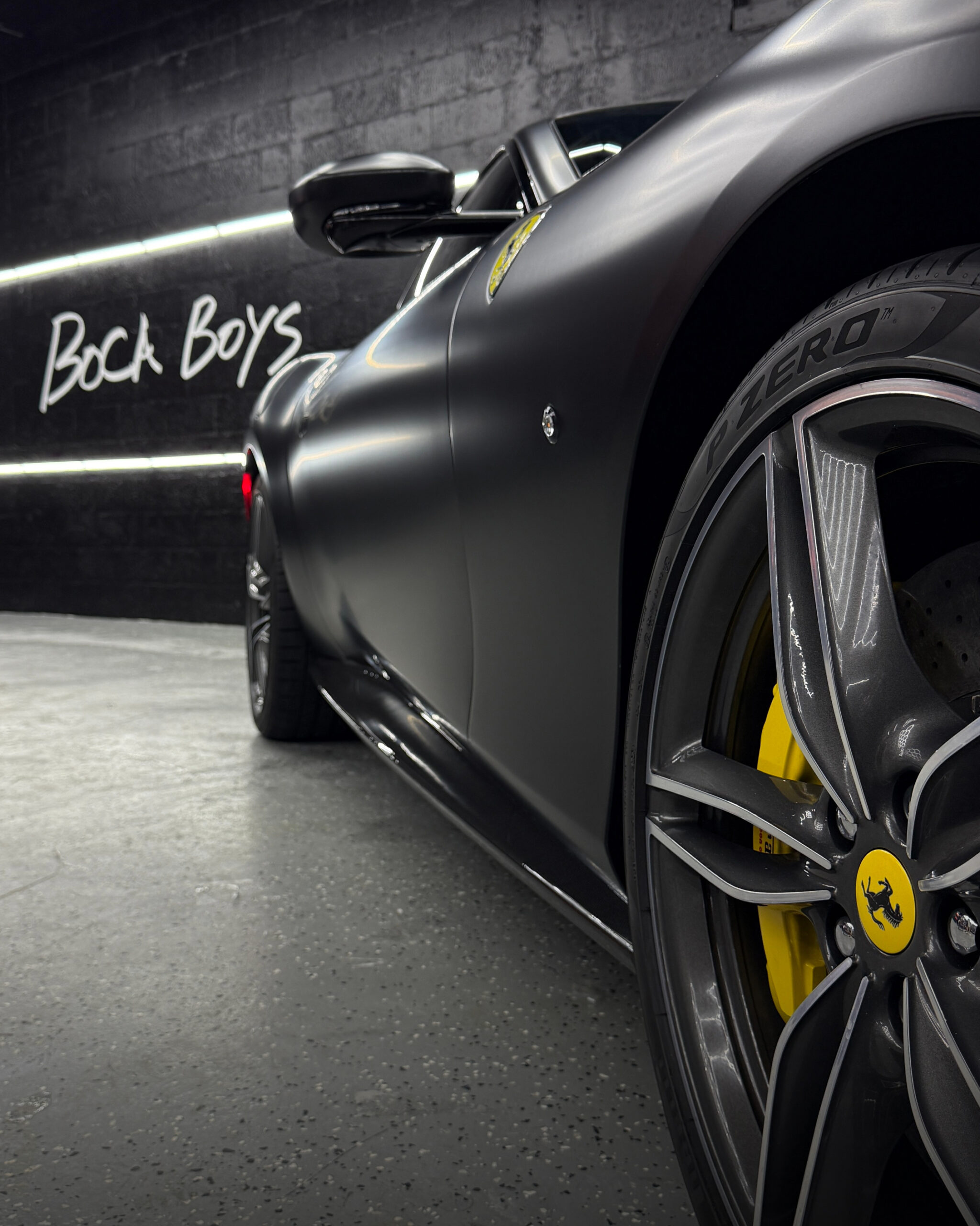 Ferrari | Boca Boys Gallery in Boca Raton: see our best vinyl wraps, PPF protection jobs, and creative designs for luxury and sports cars.