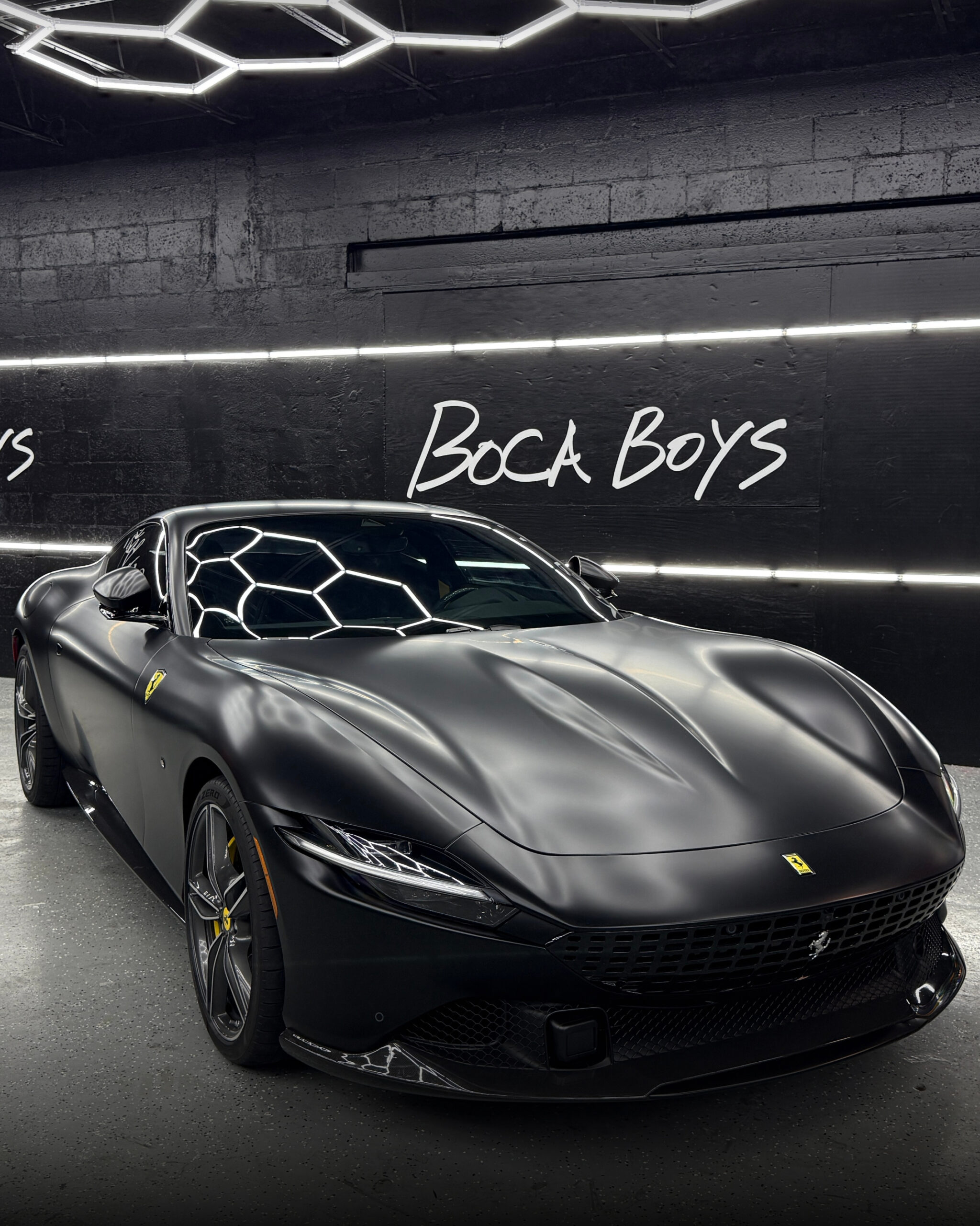 Ferrari | Boca Boys Gallery in Boca Raton: see our best vinyl wraps, PPF protection jobs, and creative designs for luxury and sports cars.