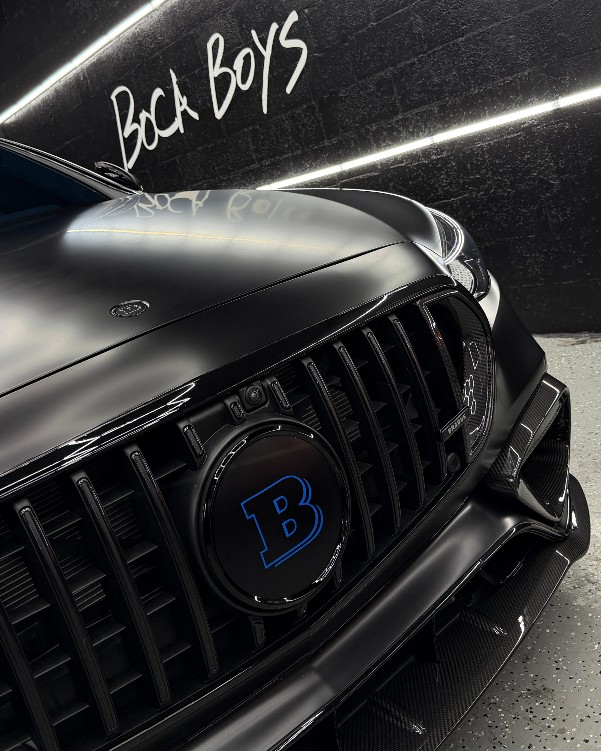 MERCEDES BRABUS WRAPPED IN SATIN PPF