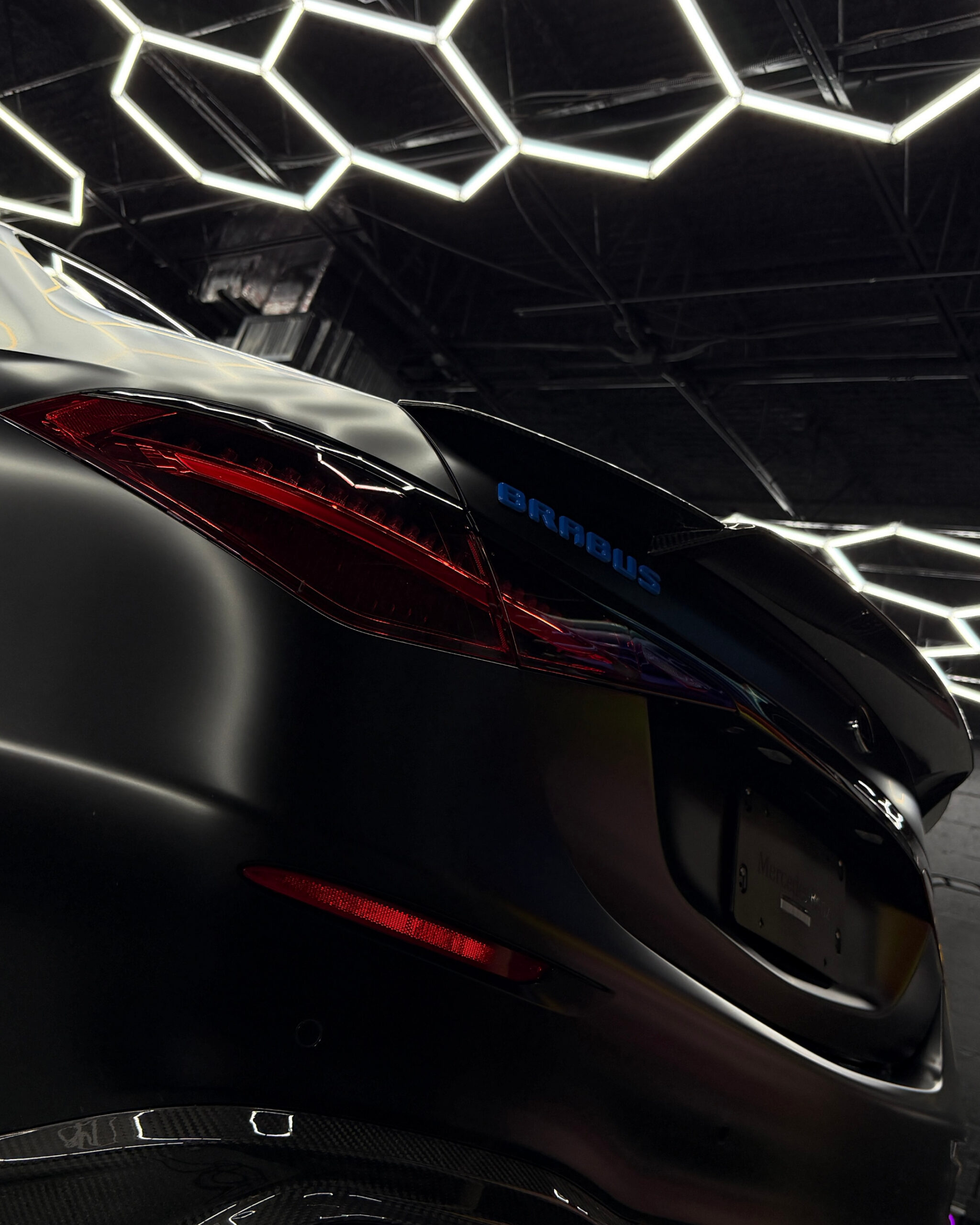 MERCEDES BRABUS WRAPPED IN SATIN PPF