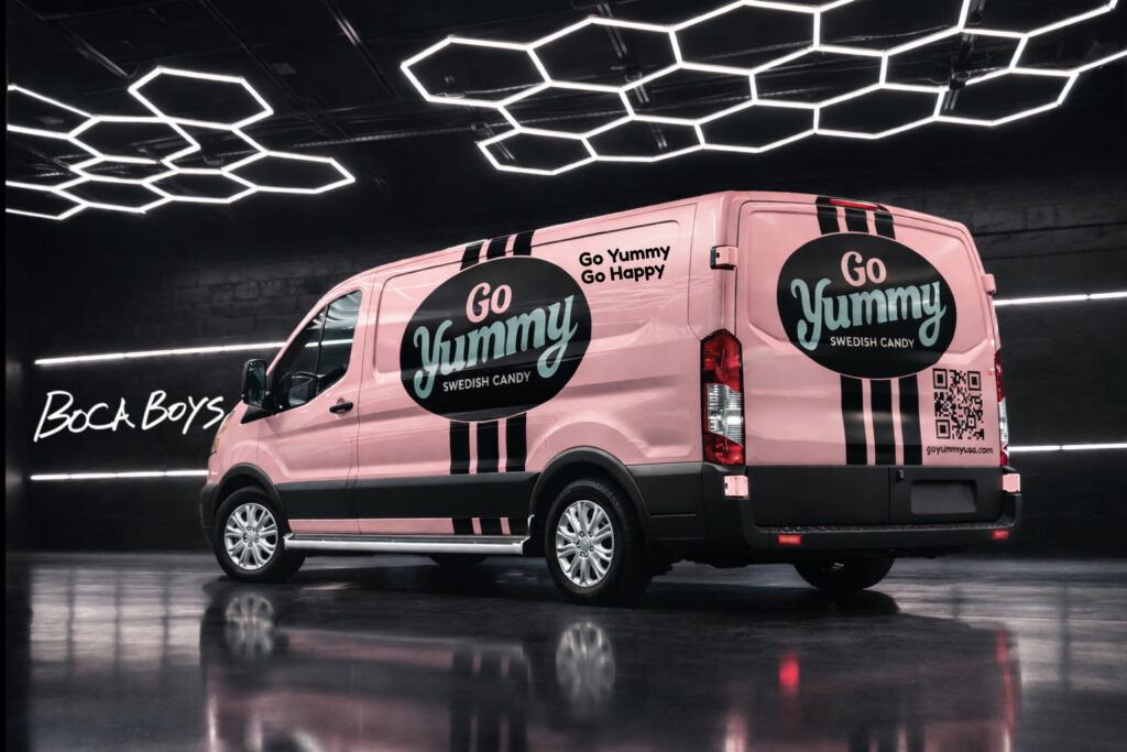 GoYummy Cargo Van Full Vehicle Wrap | Boca Boys